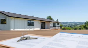 Real estate finance agreement and home purchase documents for buyers in McMinnville Oregon.