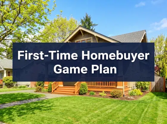First-time homebuyer reviewing their game plan with a real estate agent in McMinnville Oregon Yamhill County